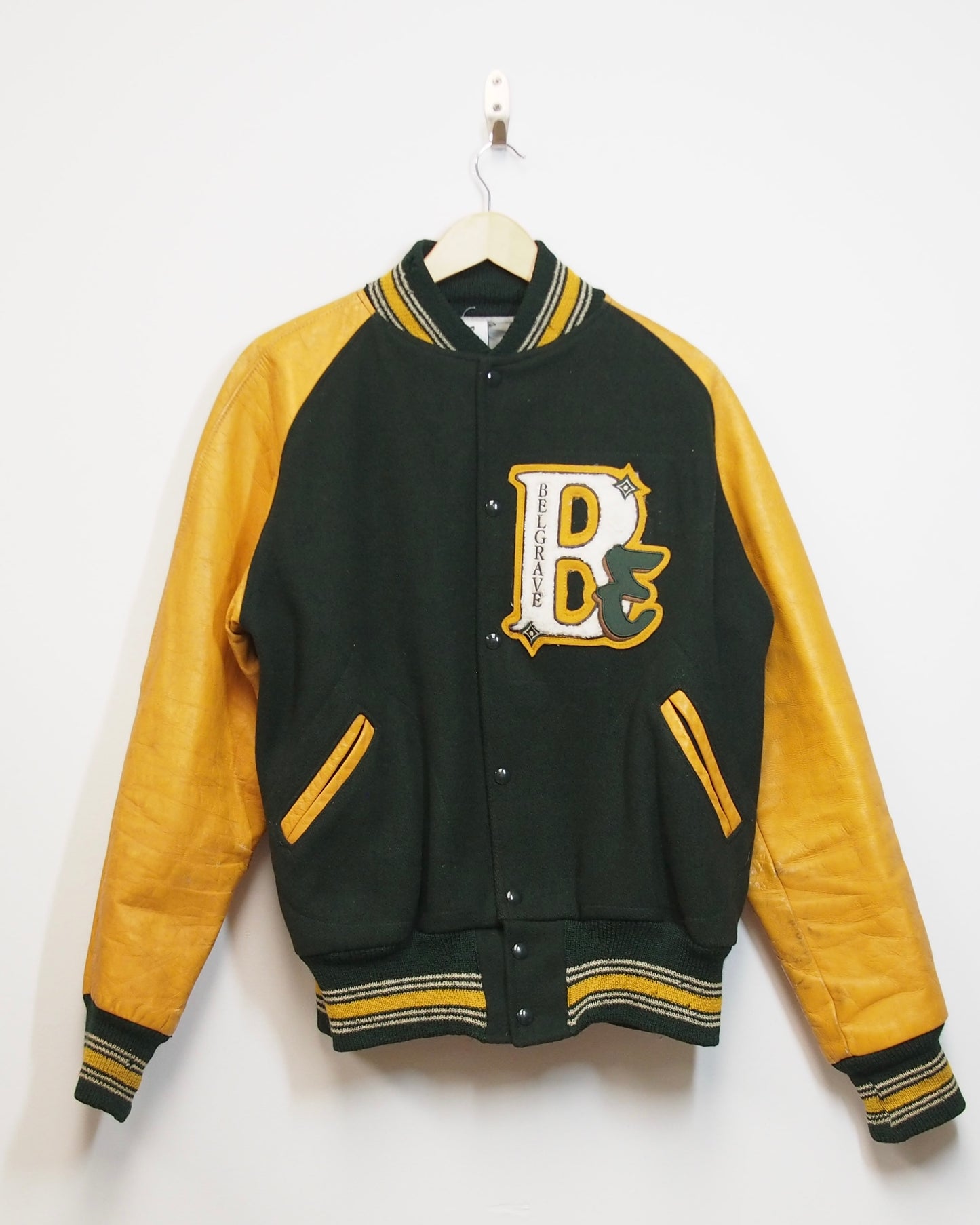 80s Chenille Patch Varsity Jacket
