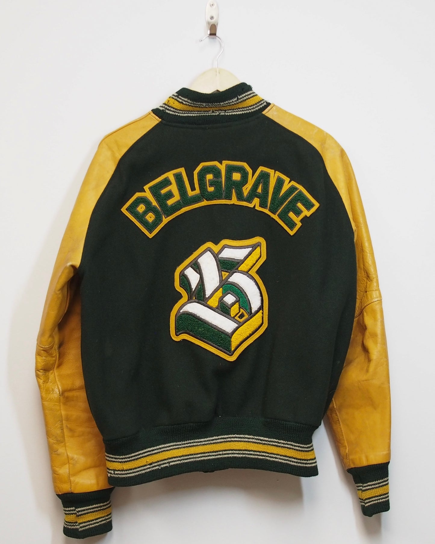 80s Chenille Patch Varsity Jacket