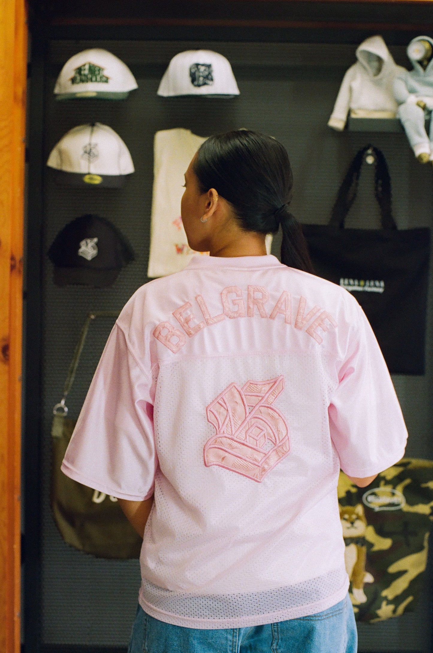 Pink Applique Jersey